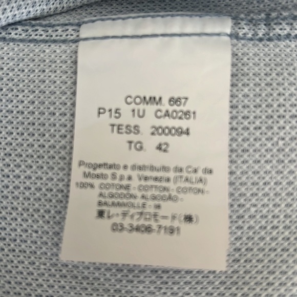 Sergio Tegon Italian Dress Shirt - Picture 4 of 4